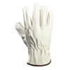 SAS Safety Corp Leather Driver Gloves. Size Large, White Color.