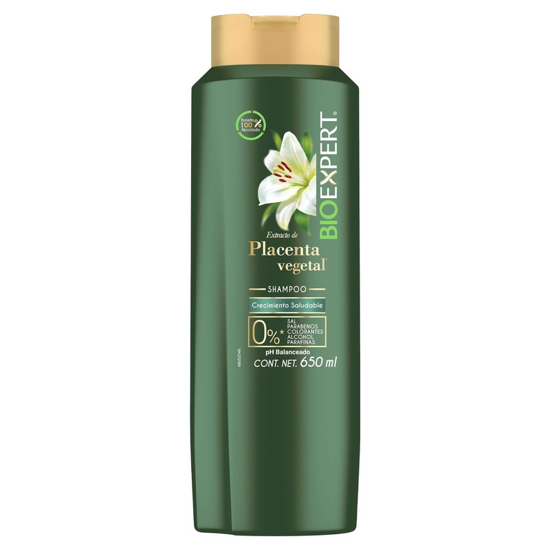 Shampoo BioExpert Extracto de Placenta Vegetal 650 ml