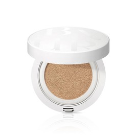 ByUR Serum Fit Full Cover Glow Cushion Foundation Transparent Shiny Skin Essence Formulated Moisturizing Drying Korean Cosmetics Coverage Pores Base Makeup Sunscreen SPF 40 PA++ (#23 Sand (Renewed)