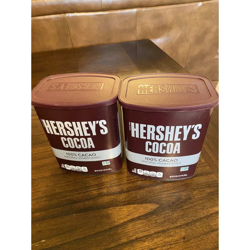 Stephen's Gourmet *2 PK*Hershey’s Natural Unsweetened Cocoa~Gluten Free (23 oz.