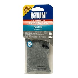 Ozium Scented Sachet Car Air Fresheners and Odor Eliminator for Car, Home Closets, Shoes, and Suitcases (Fresh Linen, 1 Pack)