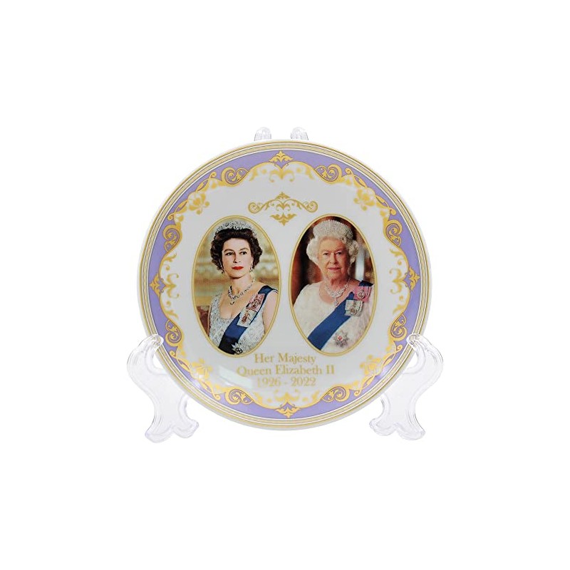 The Leonardo Collection Her Majesty Queen Elizabeth II Commemorative Plate