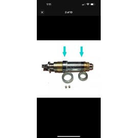 Kupa ManiPro KP50/KP55/KP60 Drill Handpiece Replacement Bearings + Camballs