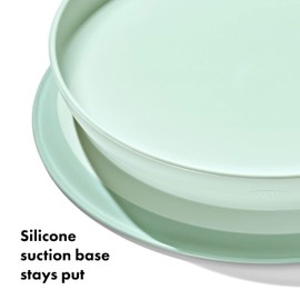 OXO Tot Stick and Stay Suction Plate - Opal