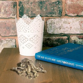 Alipis Mini Brass Octopus Figurine Feng Shui Octopus Statue Lucky Animal Sculpture Collectible Figure