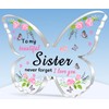 TTOVEN Sister Gifts Sister Birthday Gifts Graduation Gifts for Sister