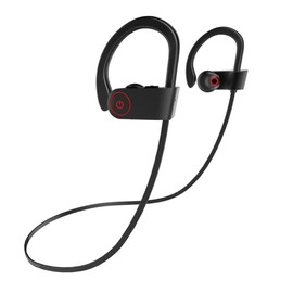 Audifonos Bluetooth 5.0 Deportivos Audifonos Inalambricos Impermeables IPX7 con Micrófono Manos Libres Auriculares con Cancelación de ruido con Estéreo para Ciclismo, Escalada, Yoga, Gimnasio etc