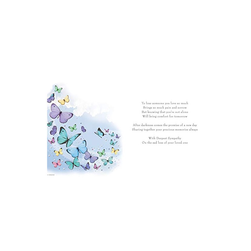 Regal Publishing Occasion Card Sympathy Family - 8 x 6