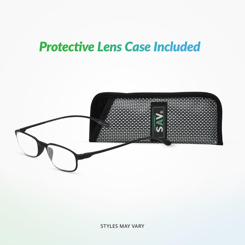 SAV Flex 2 E5020 Slim Oval Super Flexible Reading Glasses