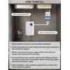 5500W Tankless Water Heater Electric 220V Inline Instant Hot Water