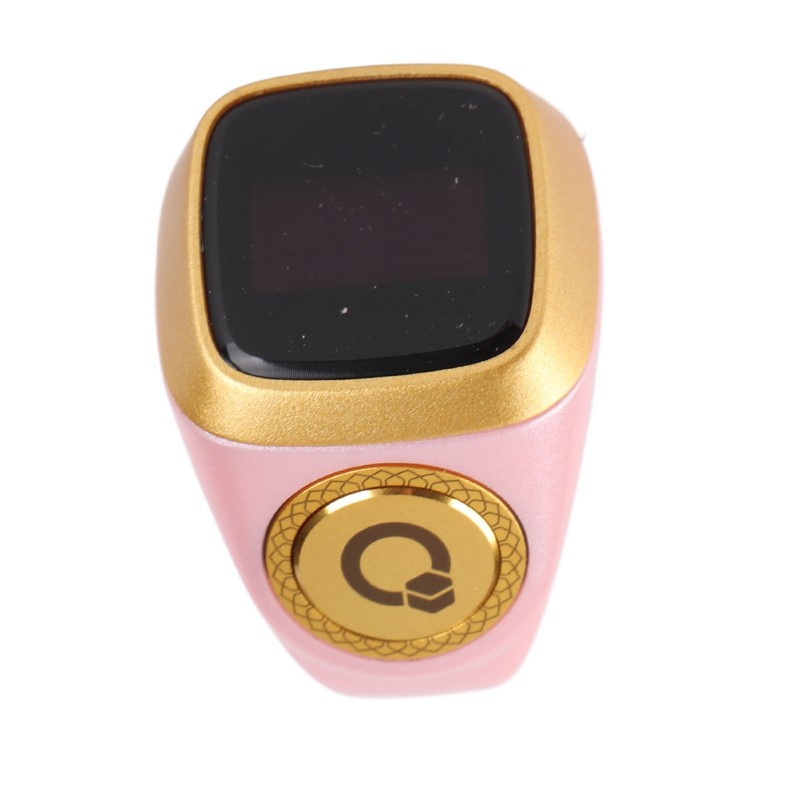 Smart Counter Ring with 0.49in Screen Support APP 20mm CNC