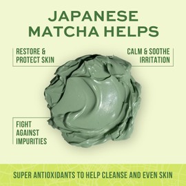 Japanese Match Cream Mask by Freeman for Unisex - 6 oz Mask Máscara detoxificante, pieles grasas a normales, antioxidante reparador
