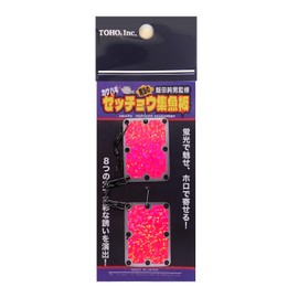 Toho Sangyo 2350 Kawahagi Zetcho Magical Fish Collecting Board Fluorescent Pink Holo M No. 0.9
