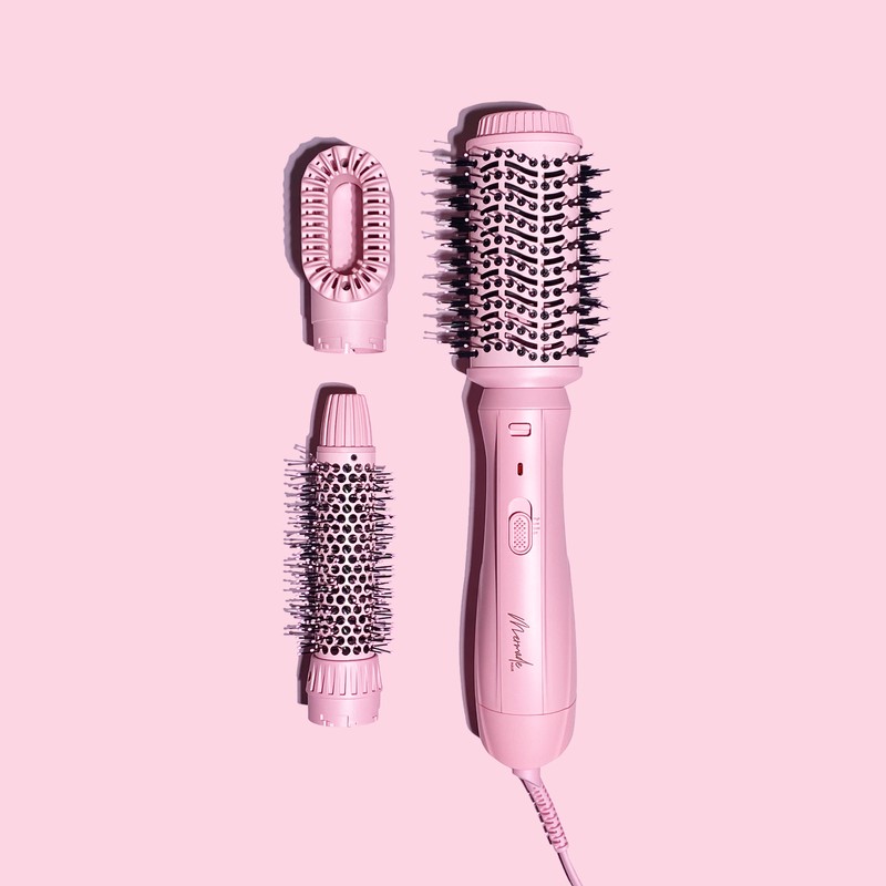 Mermade Hair Interchangeable Blow Dry Brush - Pink