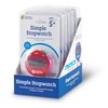 Learning Resources Simple Stopwatch (Set of 6) Supports Science Investigations,