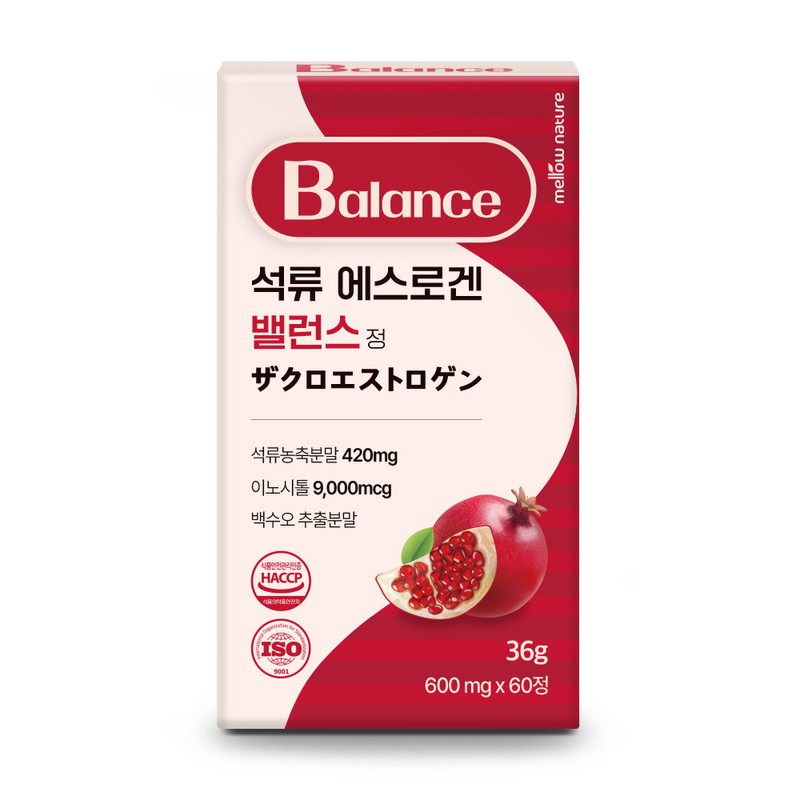 Mellow Nature Pomegranate S Estrogen Balance Tablets 3 boxes /