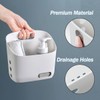MORNITE 3 Pcs Hanging Shower Basket Caddy, Portable Walll Storage