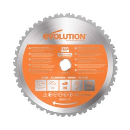 Evolution Power Tools Evolution Power Tools RAGE255Blade Multi-Purpose Cutting Blade for RAGE3, 10-Inch