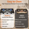 BesNerg Propane Stove 3 Burner Gas Stove, 34000 BTU High-Efficiency