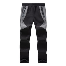 WULFUL Kids Waterproof Snow Ski Pants Boys Girls Outdoor Winter Fleece Hiking Insulated Snowboard Pants