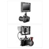 Monitor Cage Aluminum Alloy Multi 1/4 3/8 Holes Professional Camera