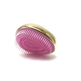 Hair Brush, Detangling Brush, Teeker Wet and Dry No Pain, Ideal for Thick, Wavy or Thin Hair for Women (Gold+Pink)