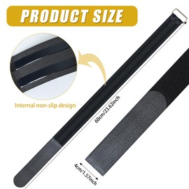 4 Pcs Ellipse Leg Exerciser Pedal Straps，Non-Slip Foot Pedal Straps for Under Desk Elliptical Machine, Foot Pedal Straps for Adults Seniors Fitness Home Sports Accessories