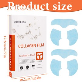 Kollagen Film - Melting Collagens Film, Koreanische Skincares High Primes Collagens Film, LöSlicher Kollagen Film Gesicht,Collagen Film Maske AuflöSend