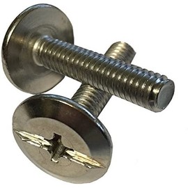 1/2 Inch Long Hurricane Stainless Steel Sidewalk Bolts (12)