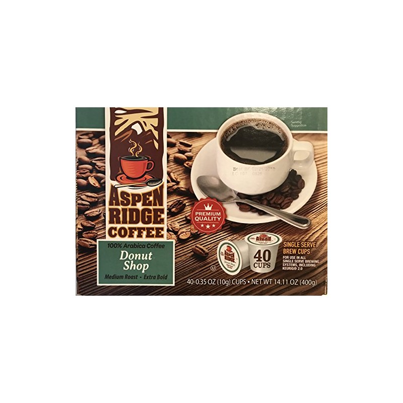 Aspen Ridge Coffee K Cups - Donut Shop Single Serve