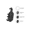 RAM Mounts RAM-HOL-PD5BU Quick Grip Pro Cradle Holder (M) with