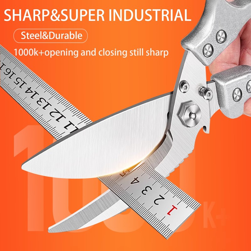 Professional Heavy Duty Kitchen Shears for Food – All in
