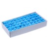 Soap Flowers 10x of Carnations Sky Blue Craft Soap Flowers