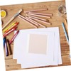 DOITOOL 100pcs Gold Foil Transfer Metallic Leaf Paper for Arts