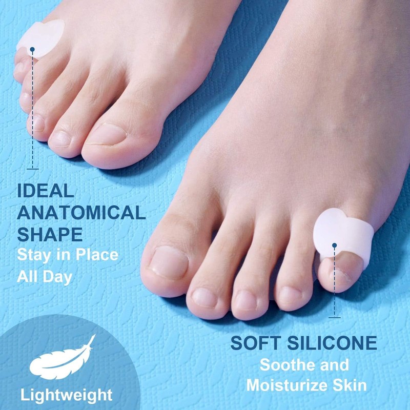 DHWEKU 8 x Toe Separator Toe Separator Spacer Toe Separator