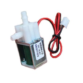 WSDMAVIS 1 Pcs Mini Micro Electric Solenoid Valve DC 12V Normally Closed Magnetic Water Air Control Valve Tools 0-450mmHG