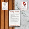 Thank You Mum and Dad Sign for Home with Quote