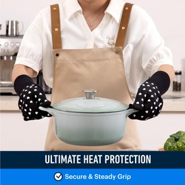 Essential Values Heat Resistant Gloves - Black