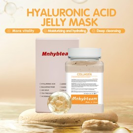 Mnhybteam Jelly Masks For Facials Professional, Skin Care Hydrating & Deeply Purifying Spa Set, (Collagen Essence Pack of 1), 23 Fl Oz