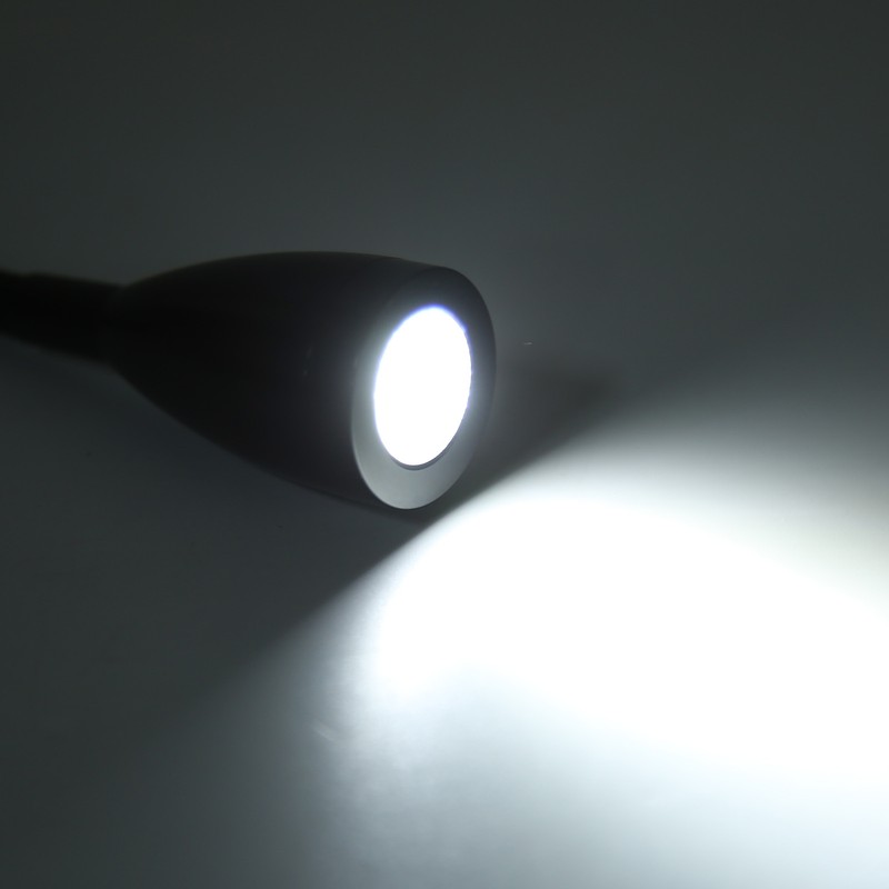 RV Reading Light Flexible Neck 3 Color Light 12‑24V 3W