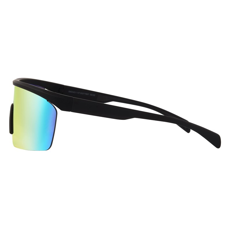 Easton Walk-Off Shield Sports Sunglasses, Black, 128 mm