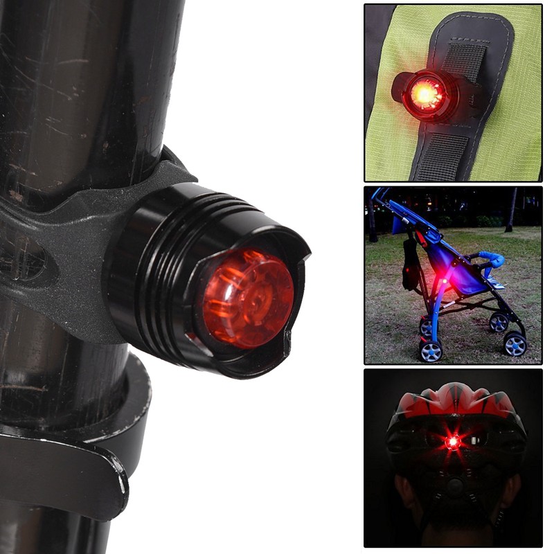 USB Charging Bike Headlight with 120DB Loud Horn Bicycle Light