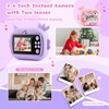 Euakee Children's Camera Instant Camera 48MP 2.4 Inch Instant Camera