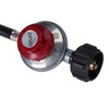 GasSaf 5FT 20 PSI Adjustable High Pressure Propane Regulator with