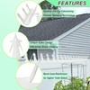 Heavy Duty Metal Fence Spikes-Anti Climb Security Spikes for Fence