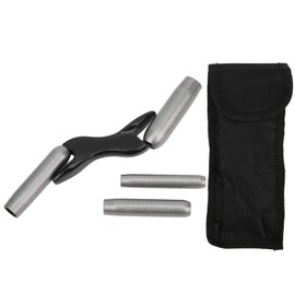 Brick Jointer, 5 Pcs Interchangeable Brick Jointer Barrel Brick Jointer Handheld Barrel Bricklaying Jointer with Comfortable Handle for Bricklayers, Masonry - 4 Sizes 1/2", 5/8", 3/4", 7/8"