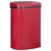 Furniture of America Verbena 13 Gallon Metal Household Trash Can