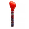 M & M Valentines Day Heart Candy Tube-Chocolate Lentils Flavored