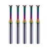 Metric Carbide Thread Milling Cutters Threading End Mills for Aluminum