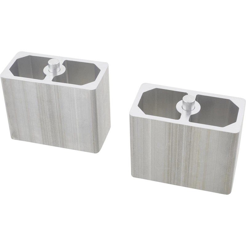 Speedway Motors Universal 4” Leaf Spring Lowering Block Kit, Fits